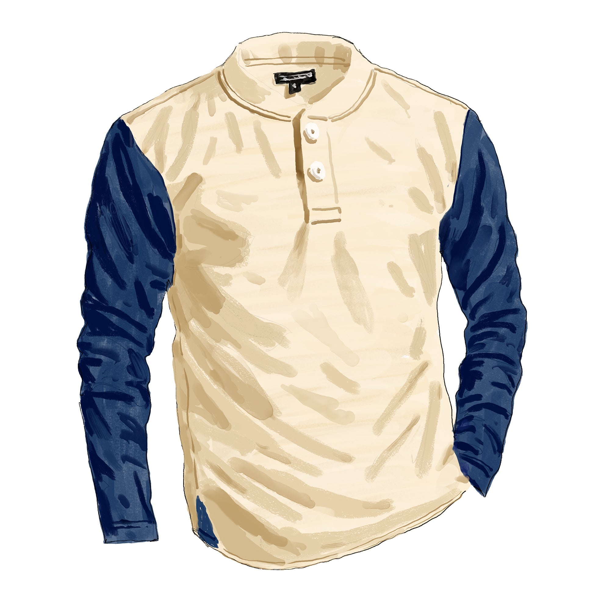 Cream Navy