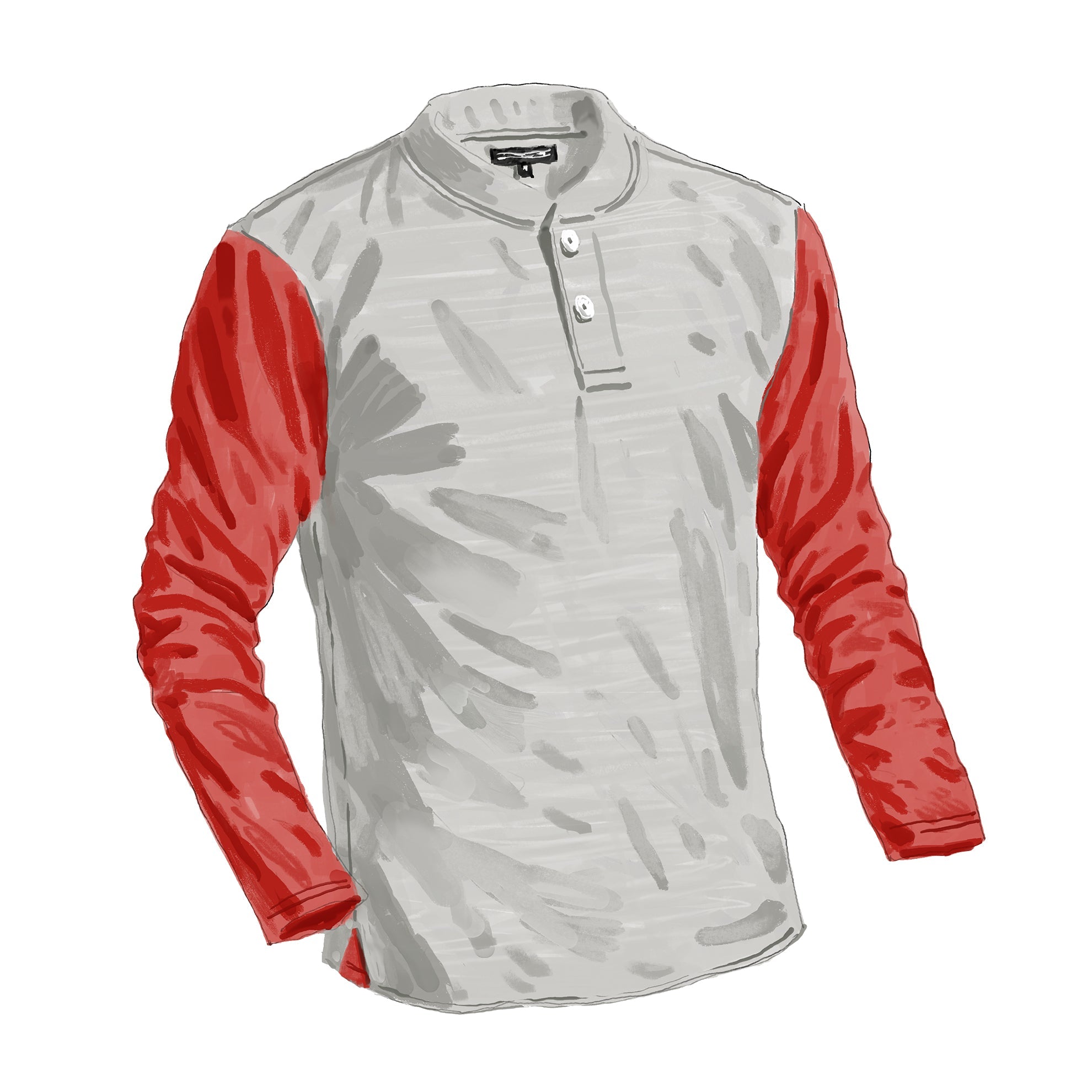 Heather Grey Red