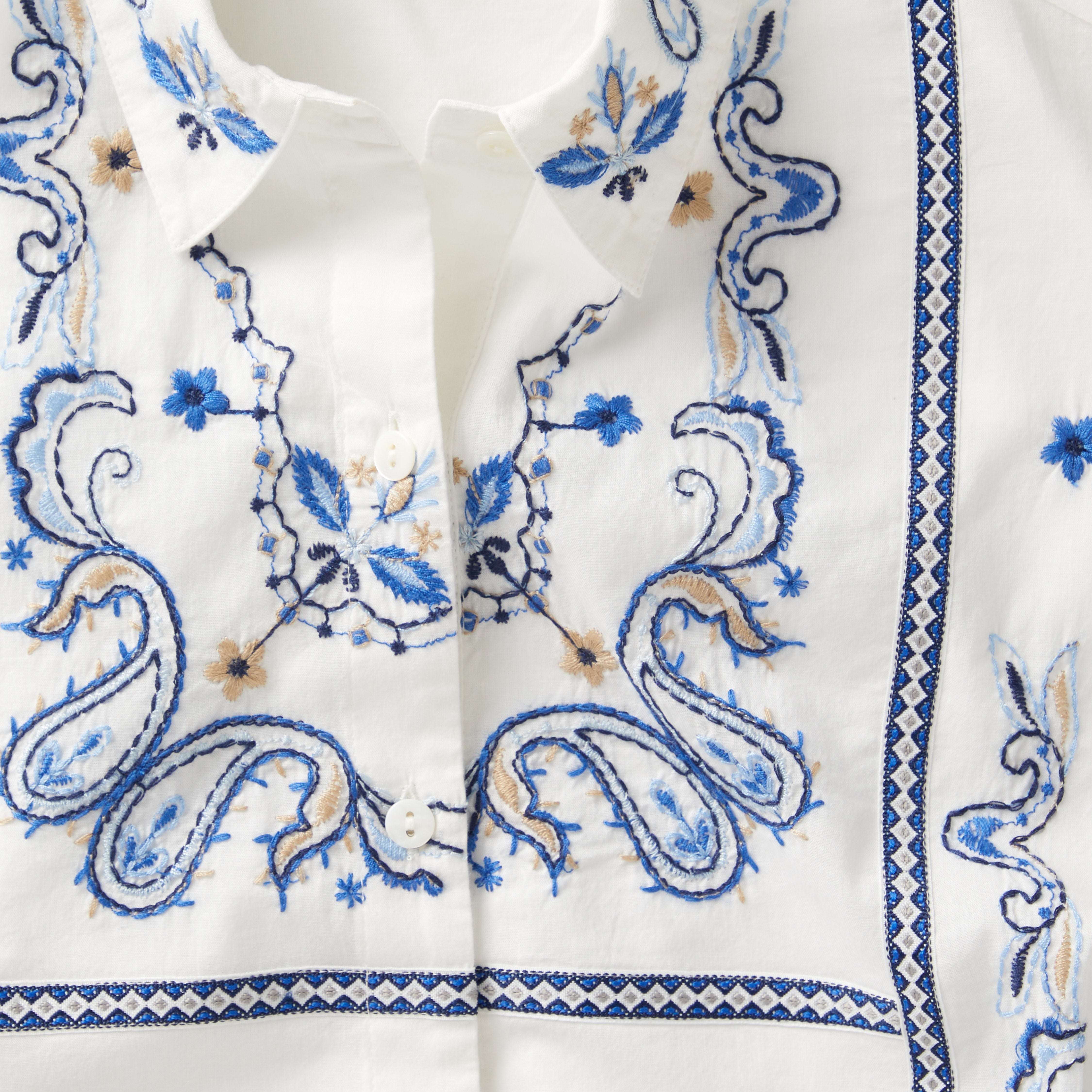 Blue White