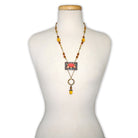 Coral Pendant Necklace