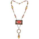 Coral Pendant Necklace