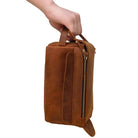 Dado Leather Dopp Kit | Handmade Leather Toiletry Bag