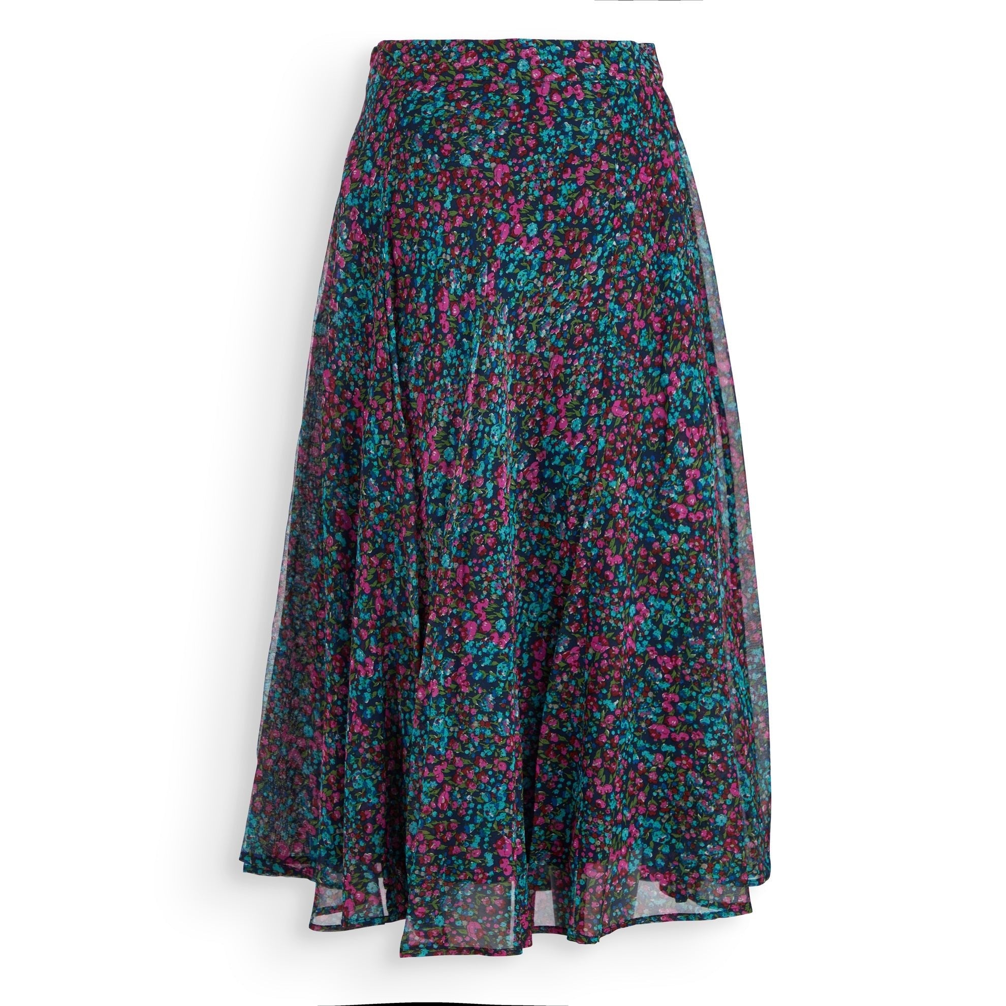 Blue Pink Floral