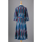 Blue Ikat