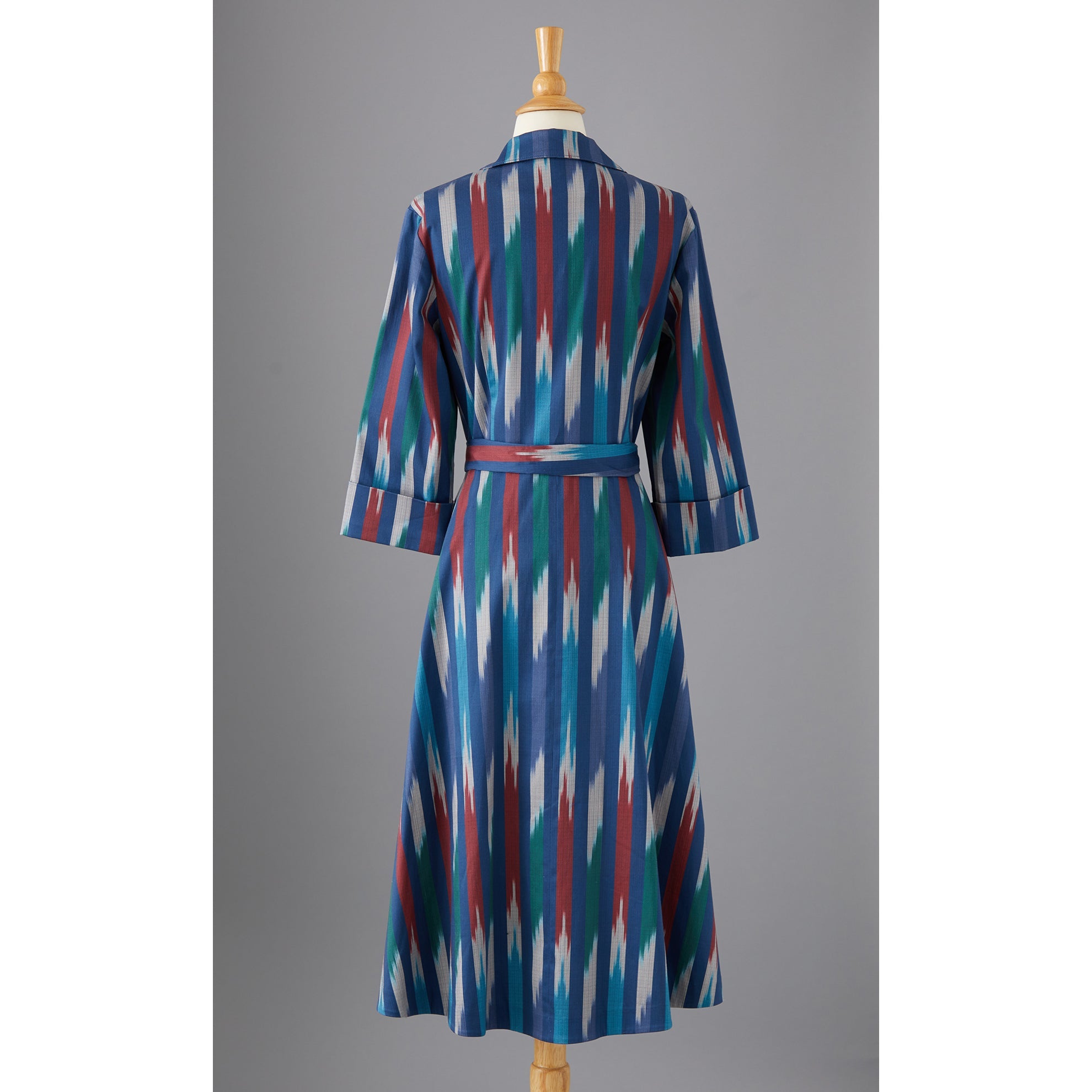 Blue Ikat