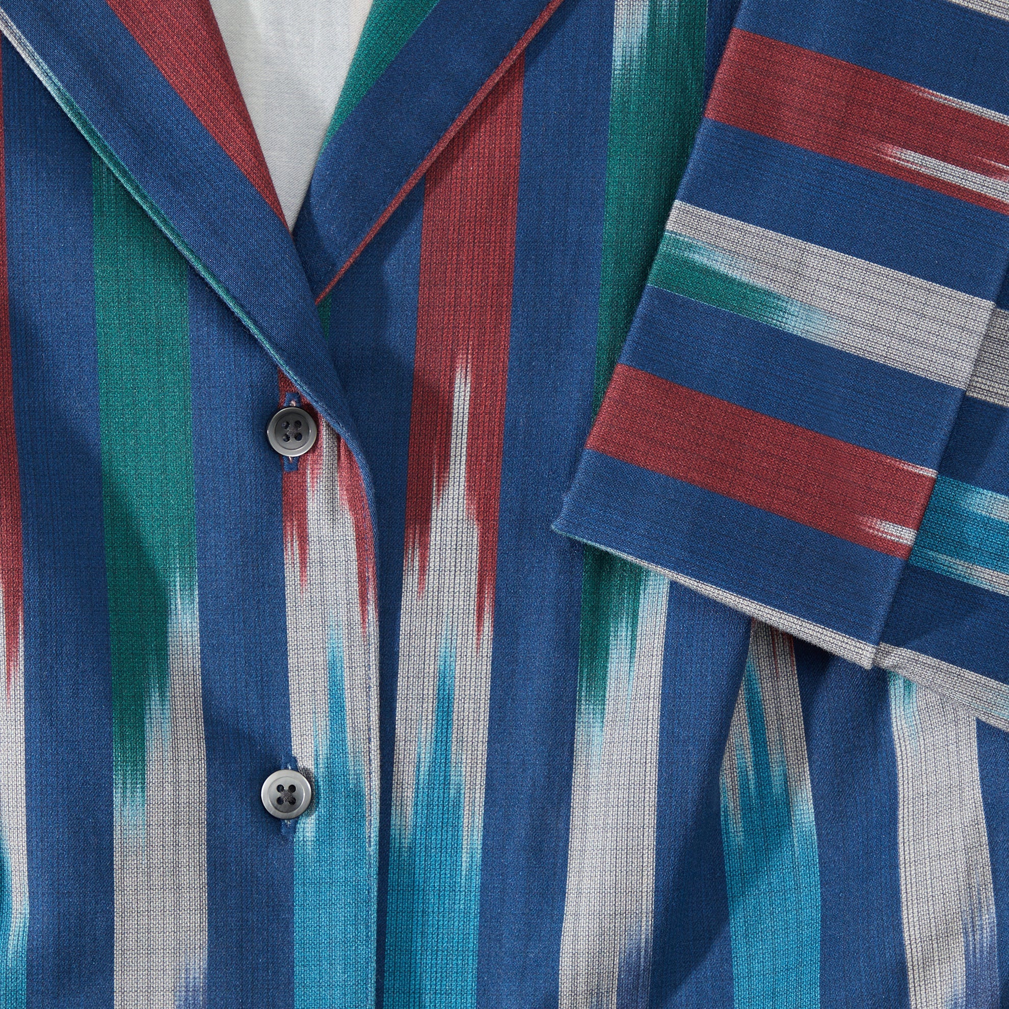 Blue Ikat