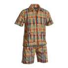 Orange Ikat