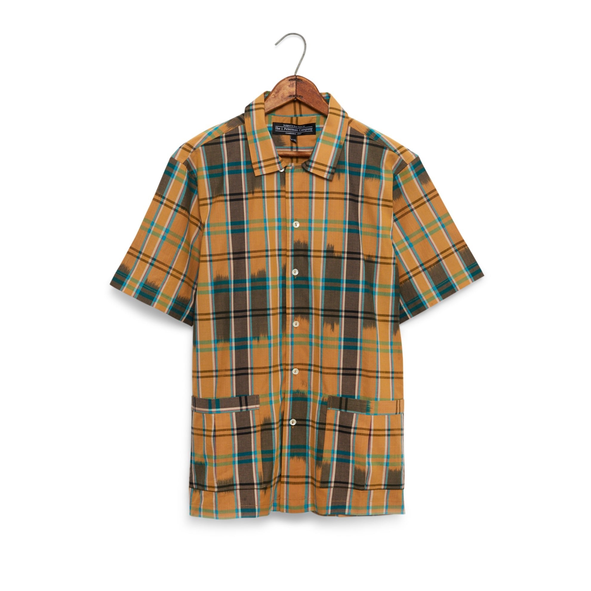 Orange Ikat