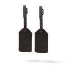 Leather Luggage Tag Set