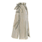 Khaki Ivory Stripe
