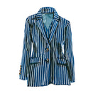 Navy Cream Stripe