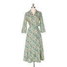 Long - Sleeve 1947 DressYellow Floral