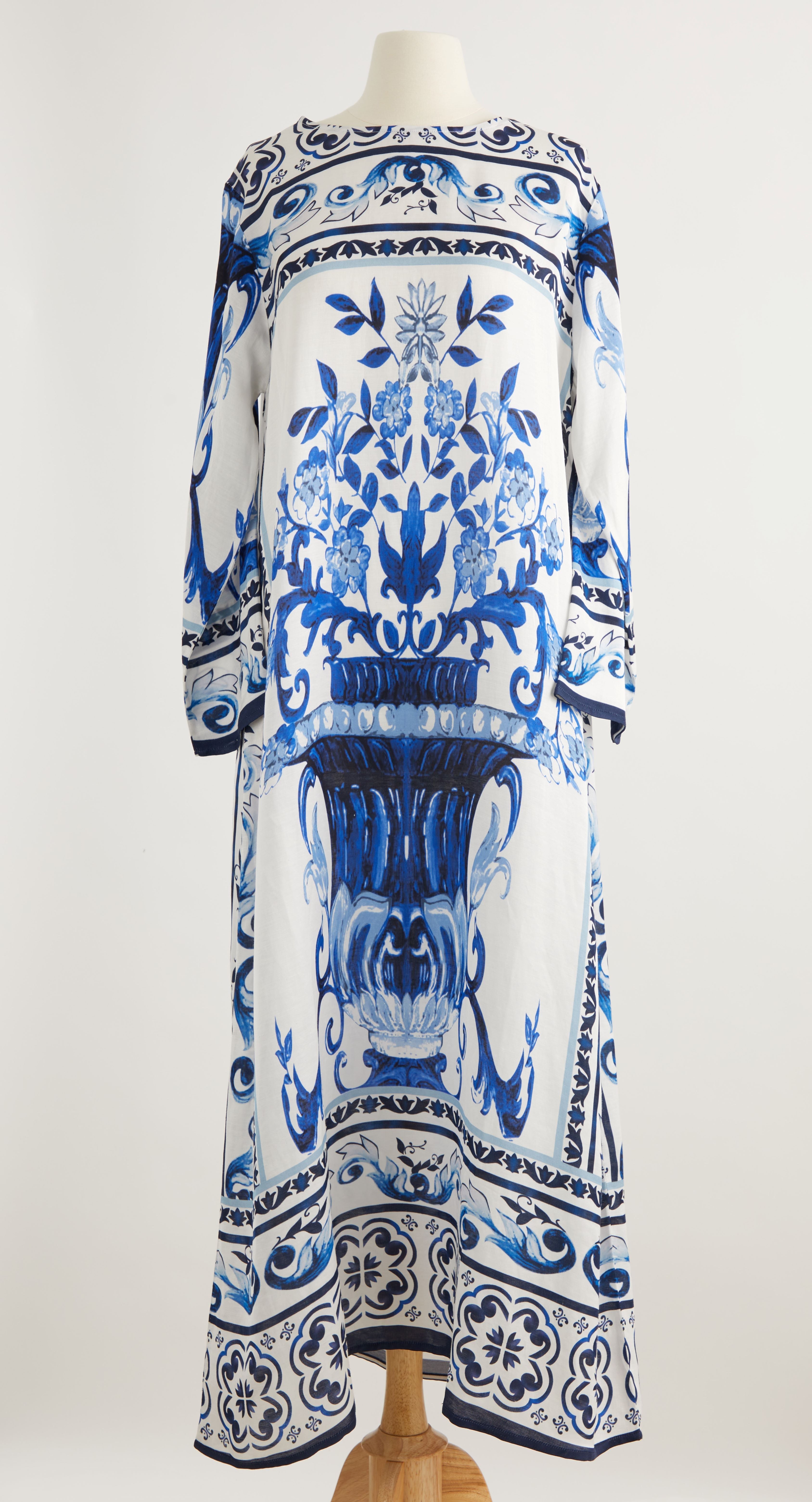Blue White