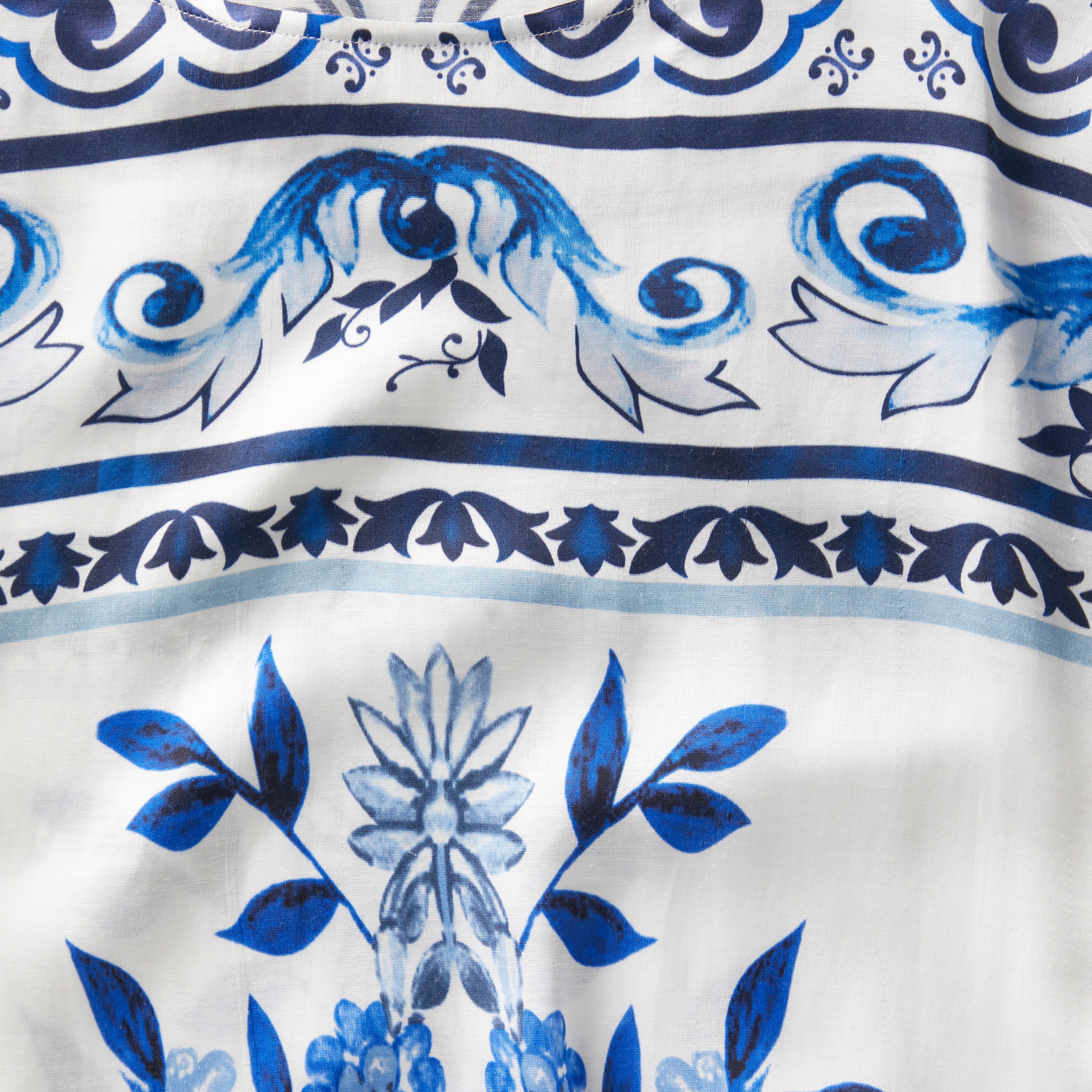 Blue White