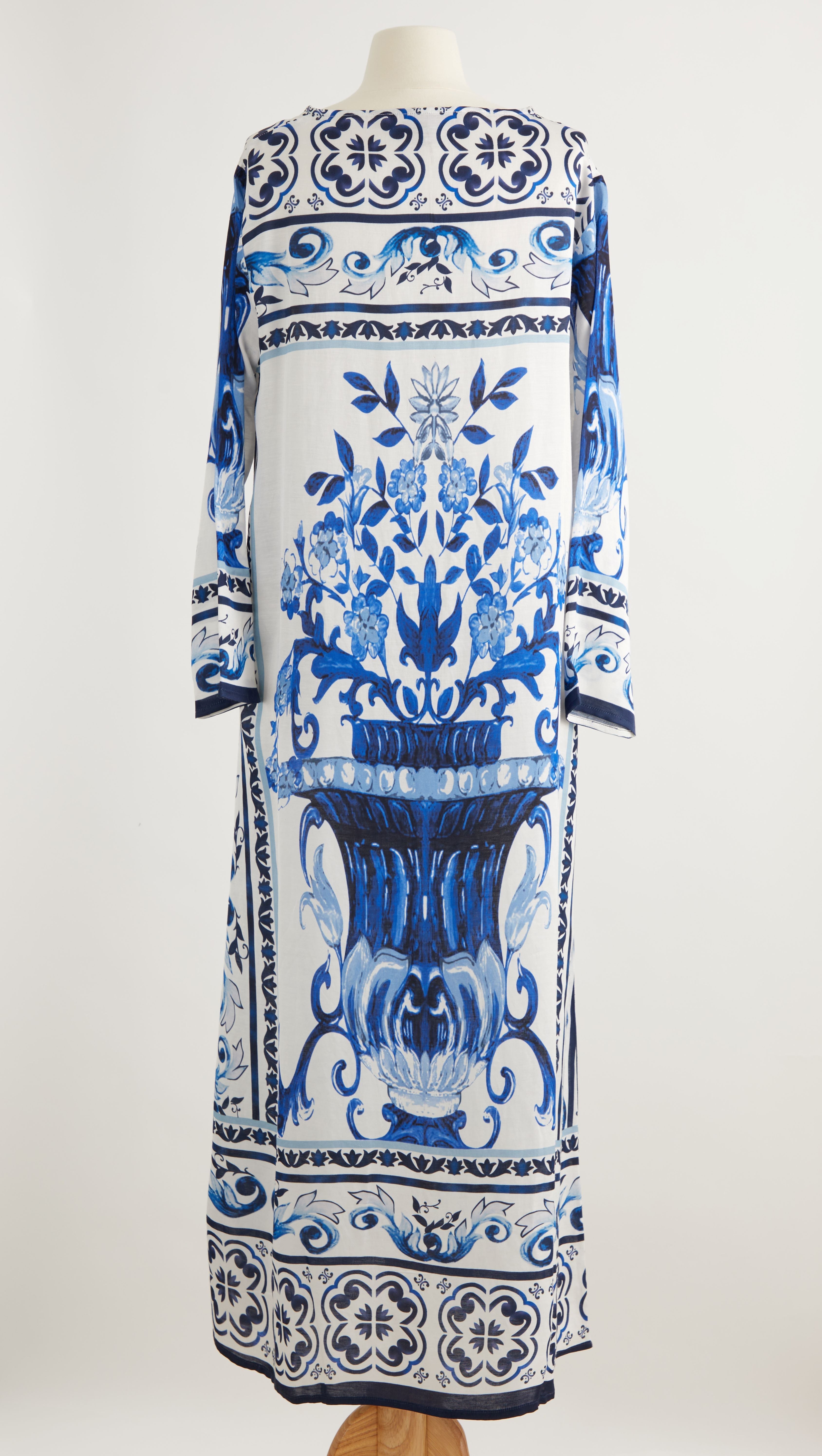 Blue White
