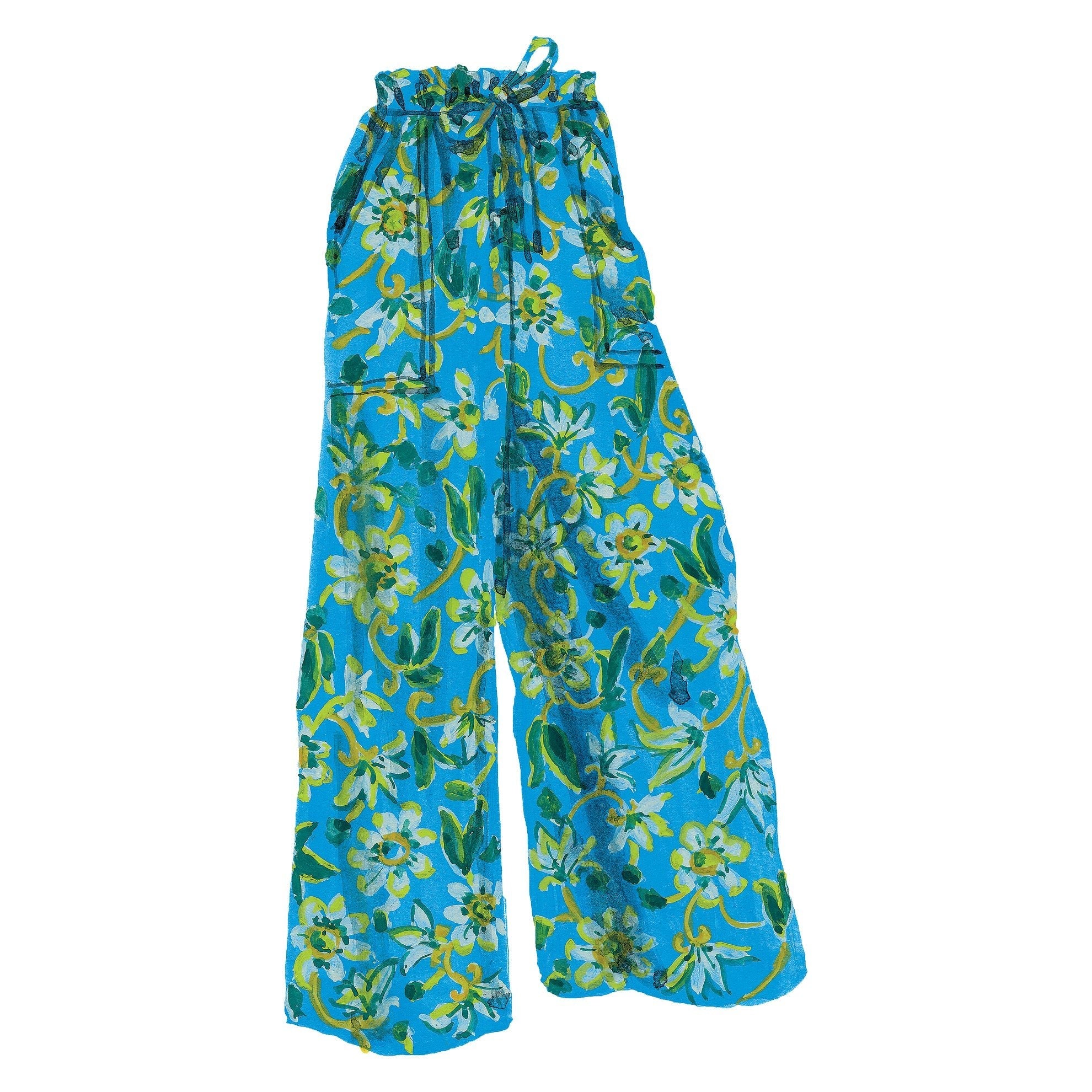 Blue Floral