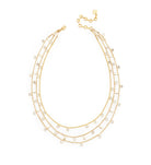Paris in Bloom NecklaceGold