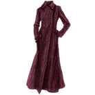 Parisian Maxi CoatBurgundy