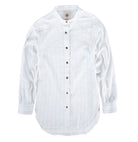 Pushkar Basketweave Pinstripe TunicWhite