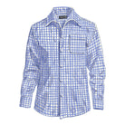 The Lido Collar ShirtBlue Shadow Check