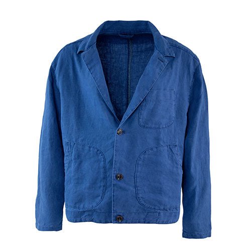 The Riviera Linen JacketIndigo