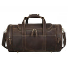 The Wainwright Weekender | Round Vintage Leather Weekender