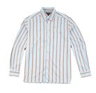 Venetian Stripe Blazer ShirtLight Blue