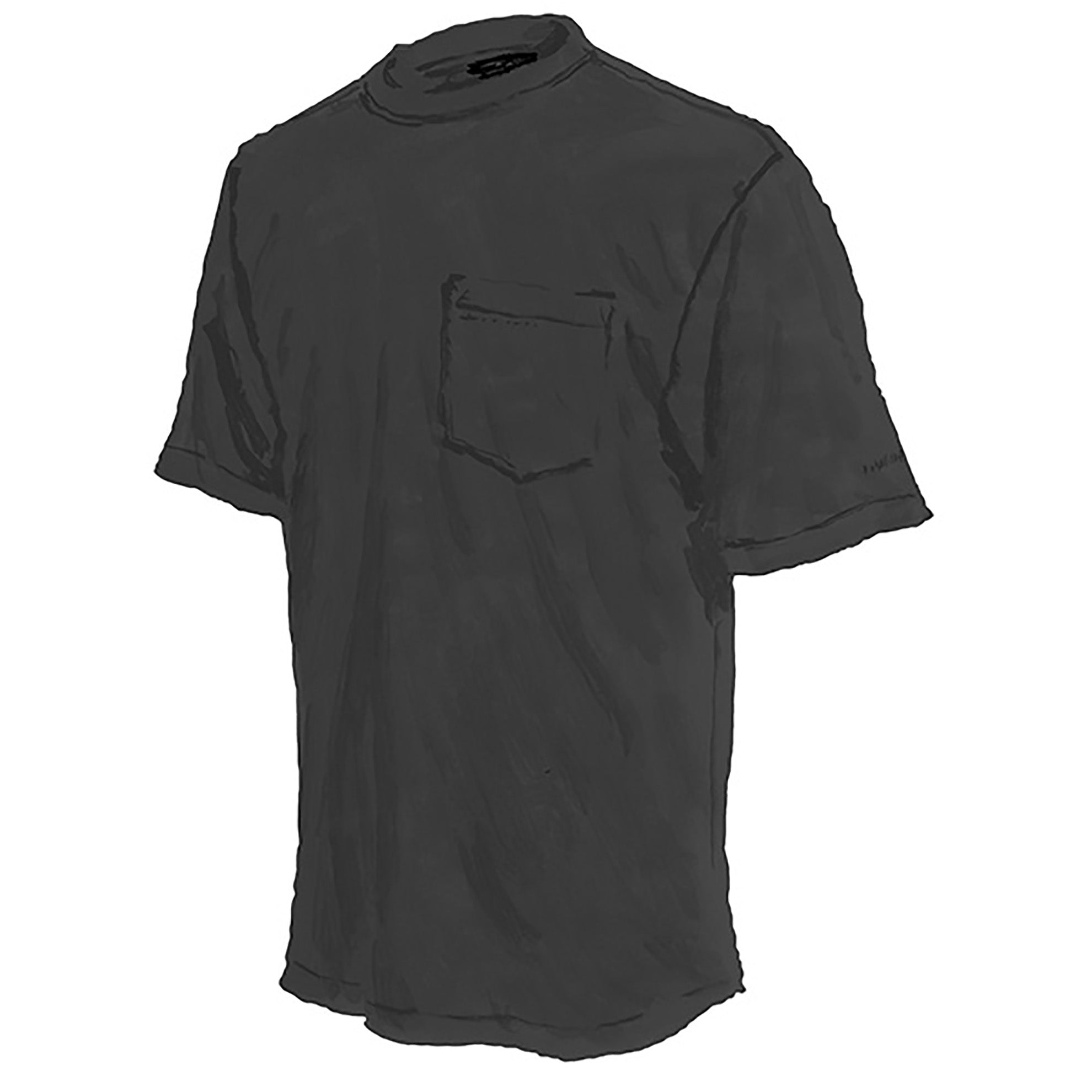 Vintage T-Shirt Short - SleeveBlack