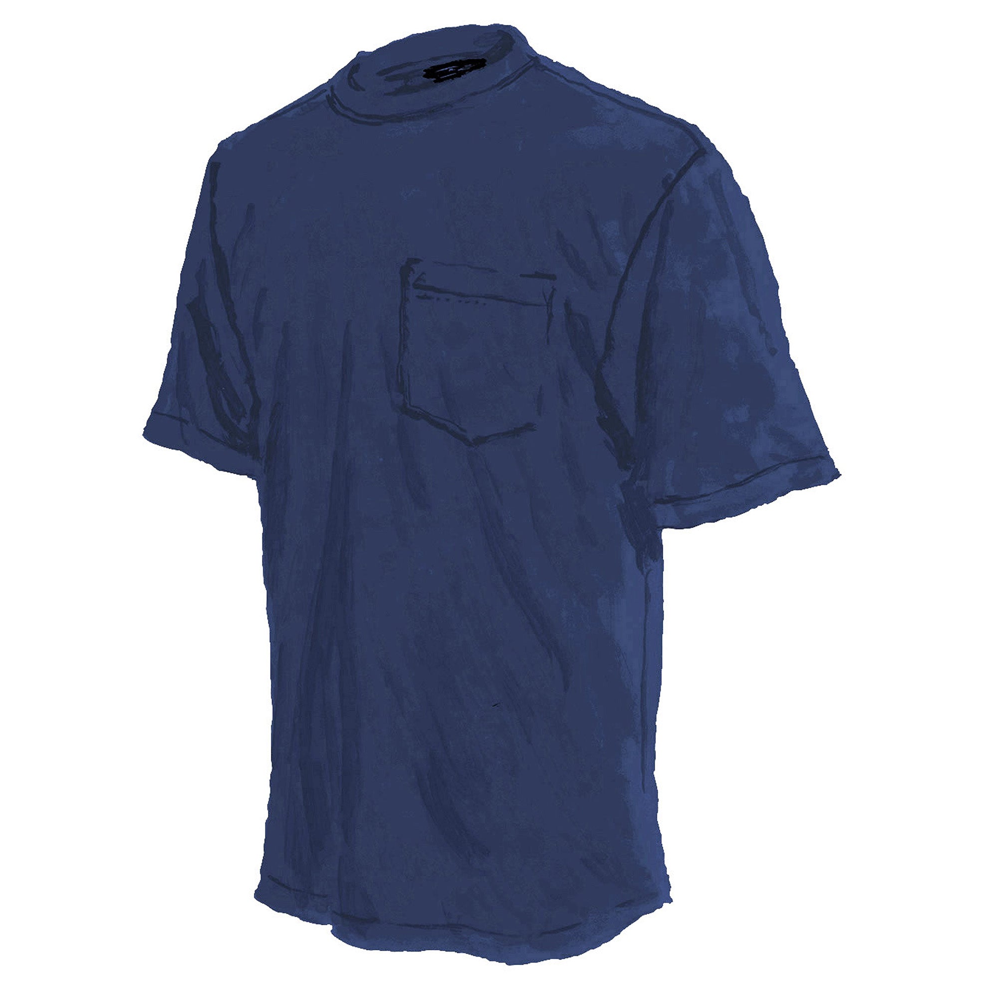 Vintage T-Shirt Short - SleeveNavy