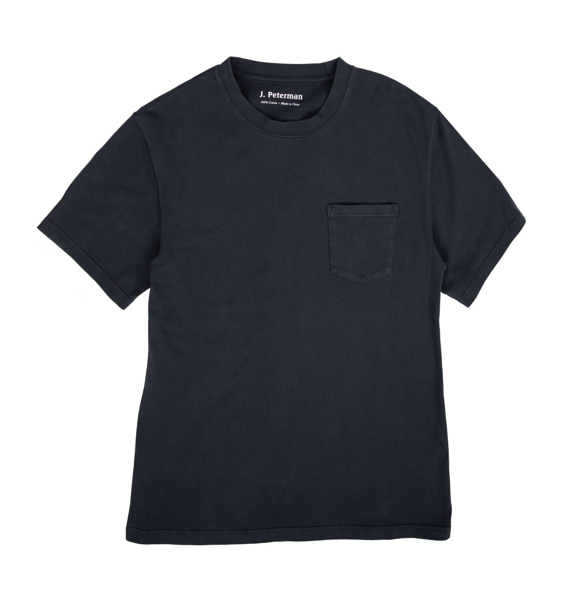 Women's Short Sleeve Vintage T-ShirtBlack